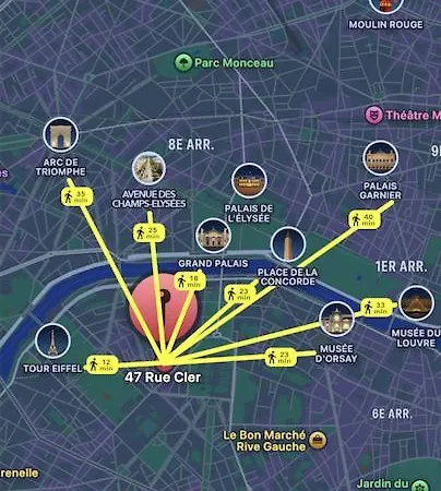Cia - Stylish Near Invalides-eiffel Appartamento *